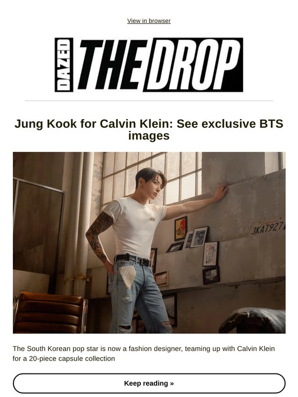 Jung Kook for Calvin Klein: See exclusive BTS images