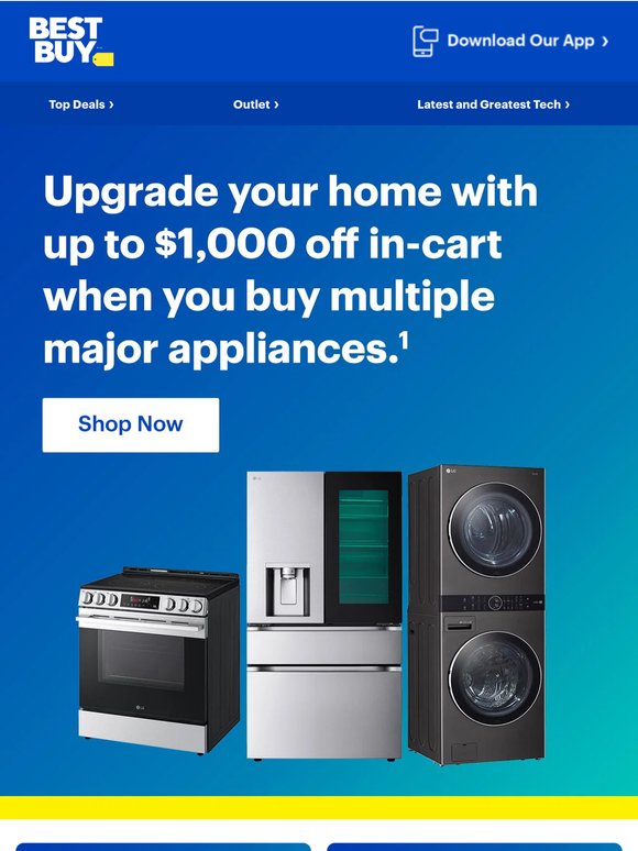 Don't miss it: Big appliance savings are still on
