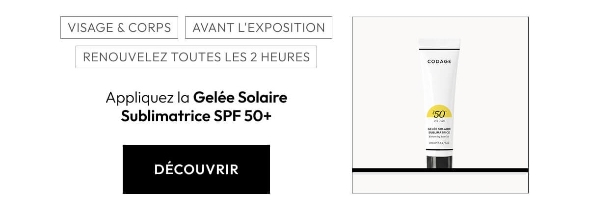 Gelée Solaire Sublimatrice SPF 50+