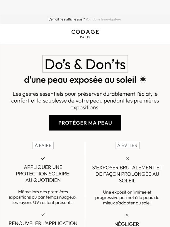 Soleil : ce que votre peau tolère… et ce qu’elle refuse