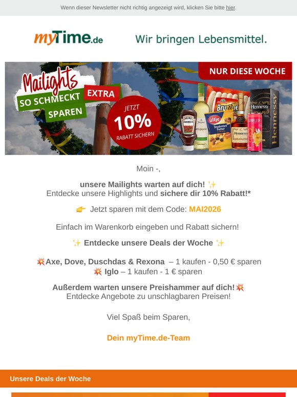 —, sichere dir 10% Rabatt!✨// Deal der Woche: Iglo - 1 kaufen & 1 € sparen