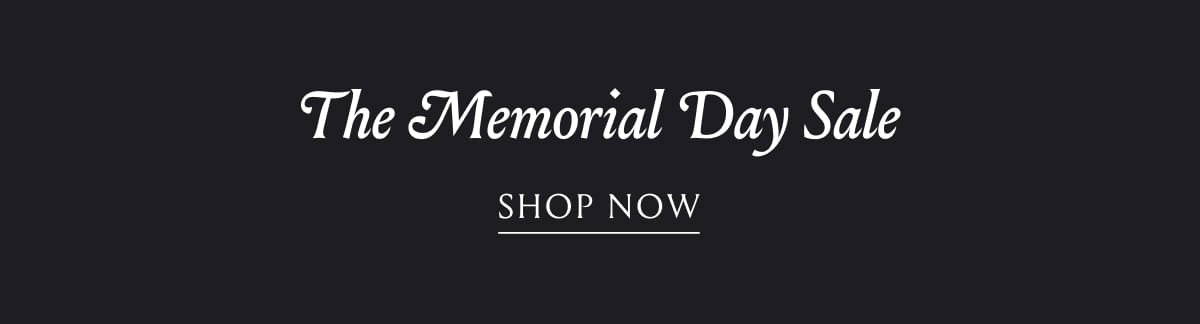 Shop The Memorial Day Sale