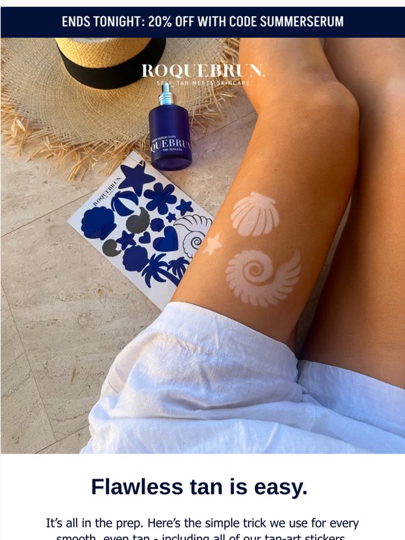 ENDS TONIGHT: 20% off body serum