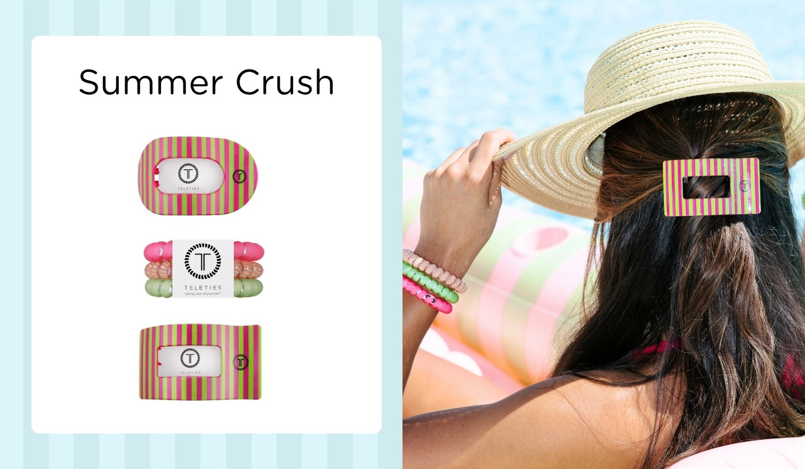 Summer Crush Cabana Hair Accessories