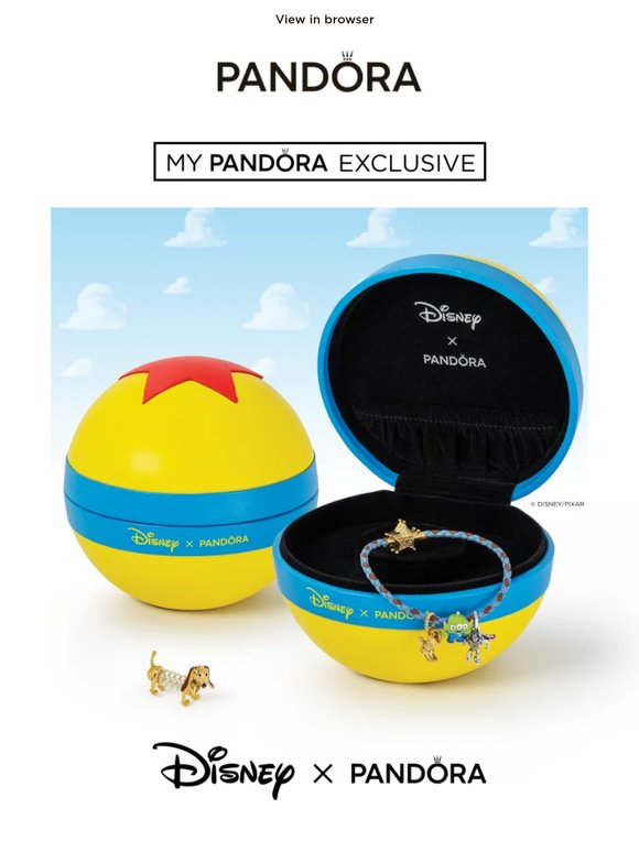 Join My Pandora and shop Disney Pixar Toy Story first 🚀