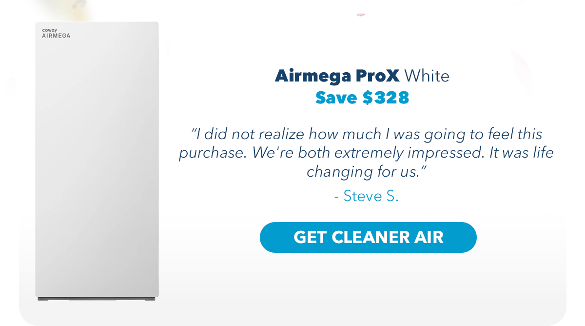 Airmega ProX White Save $328