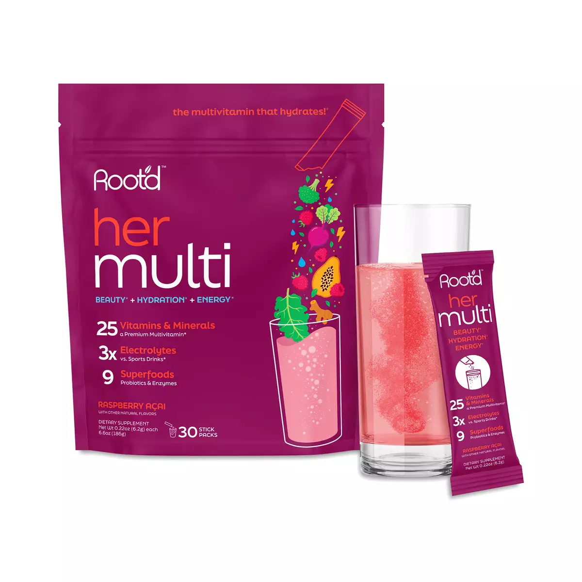 Her Multi, Raspberry Acai