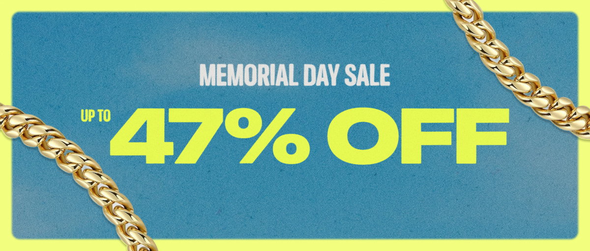 Memorial Day Sale Up To 47% OFF