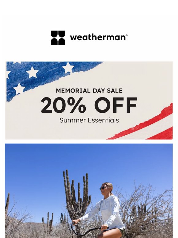 20% OFF Summer Favorites