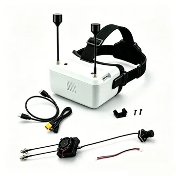Hawkeye HD FPV Video Transmission System 1280*720 DVR OSD FPV Goggles with 720p 60fps Low Latency VTX 1/2.8