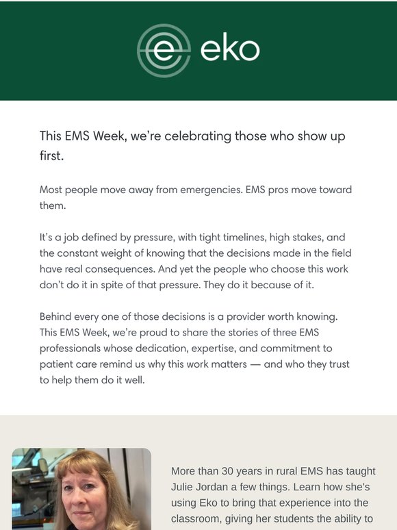 EMS Week: Stories from the Field