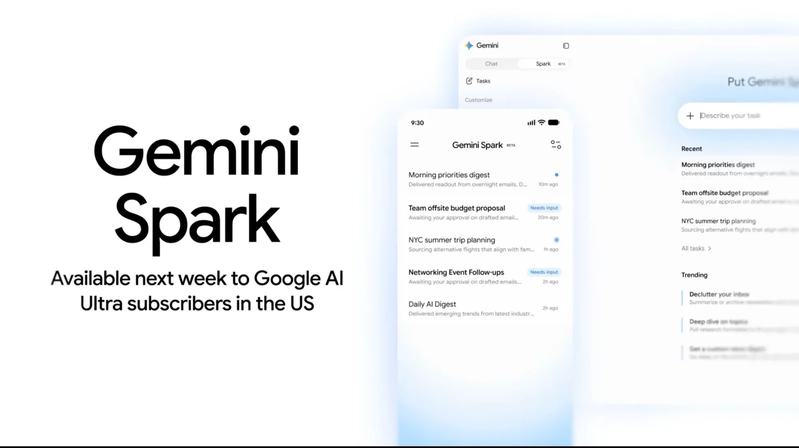 Google introduces Gemini Spark, a 24/7 agentic assistant with Gmail integration