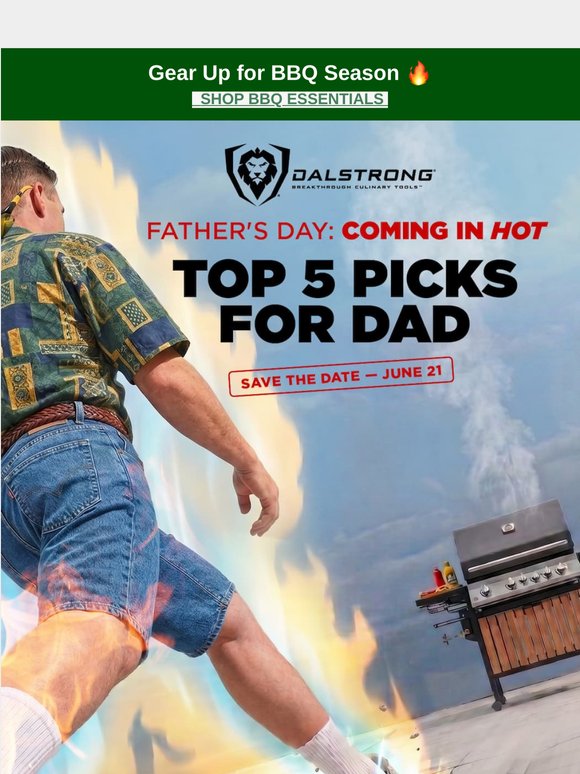 Top 5 picks for Father’s Day gifts.