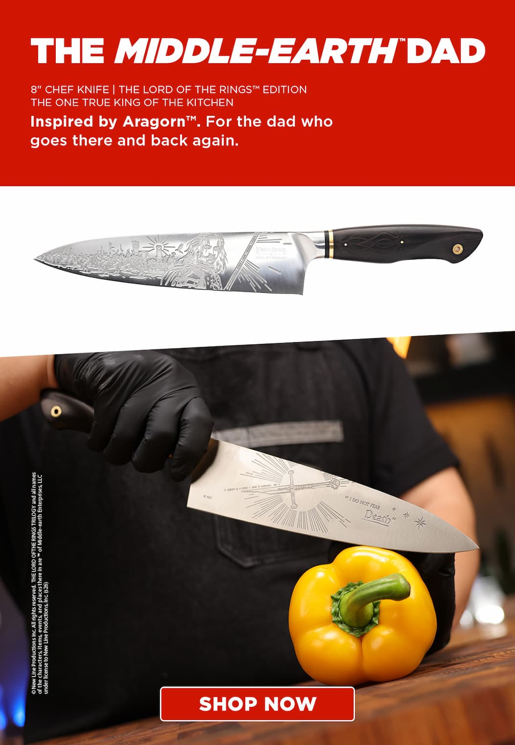 8" Chef Knife | The Lord of the Rings™ Edition 