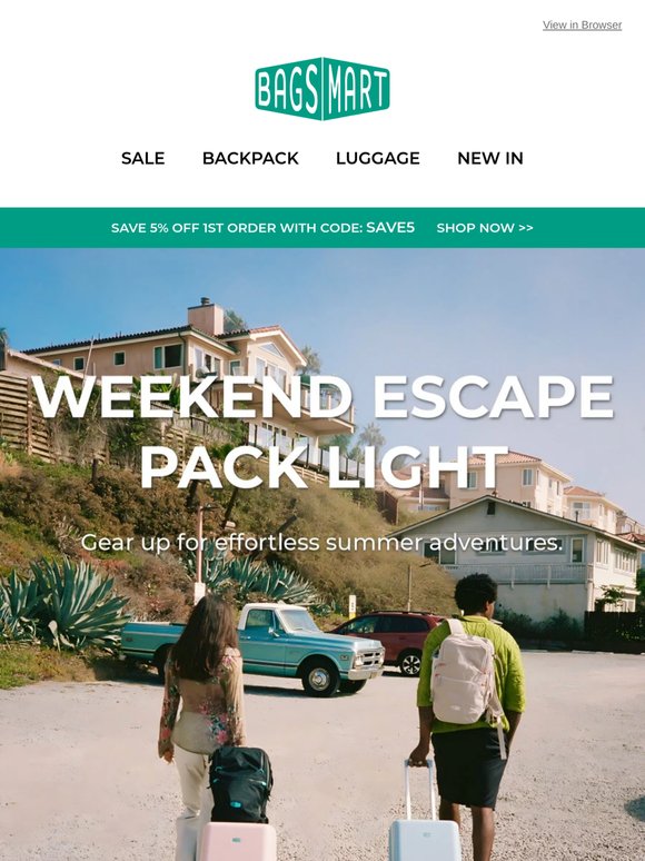 Pack Smart for Summer Trips
