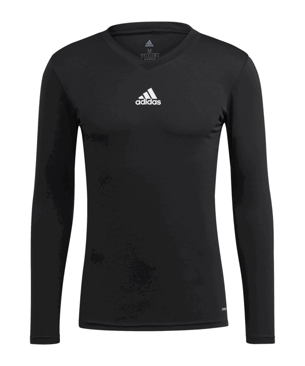 adidas Team Base Top langarm Schwarz