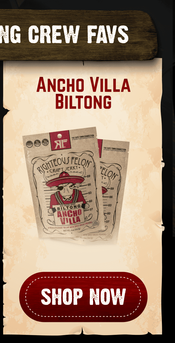 Ancho Villa Biltong