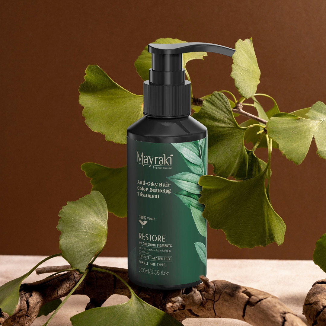 Image of Mayraki Grey Hair Treatment (100 ml/3.38 fl. oz ) Set of 2