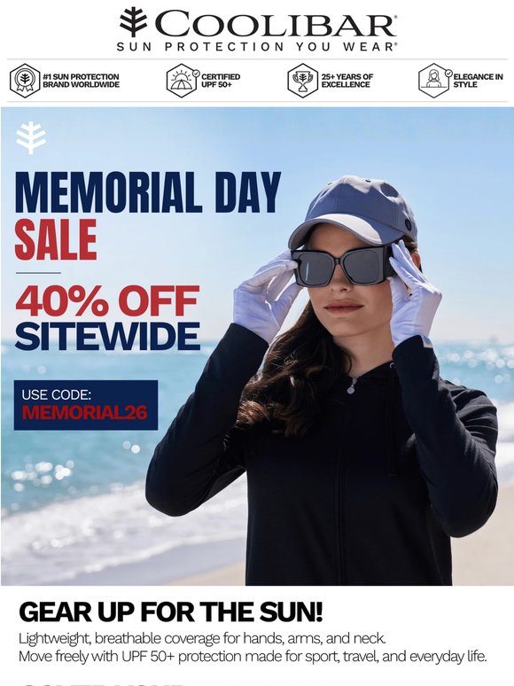 Protect Where the Sun Hits First | 40% Off Today