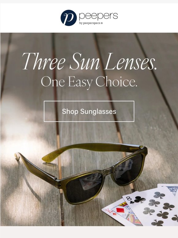 Sun made for the way you see