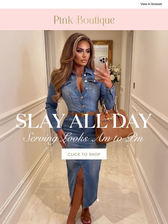 Bank Holiday Plans? We’ve Got the Outfit  👀
