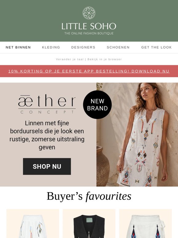 NEW BRANDS: Aether Concept & The Belle of the Beach ❤️