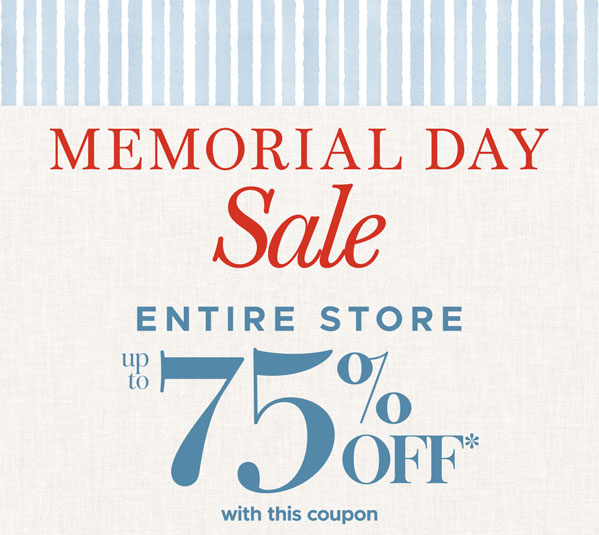 Memorial Day Sale