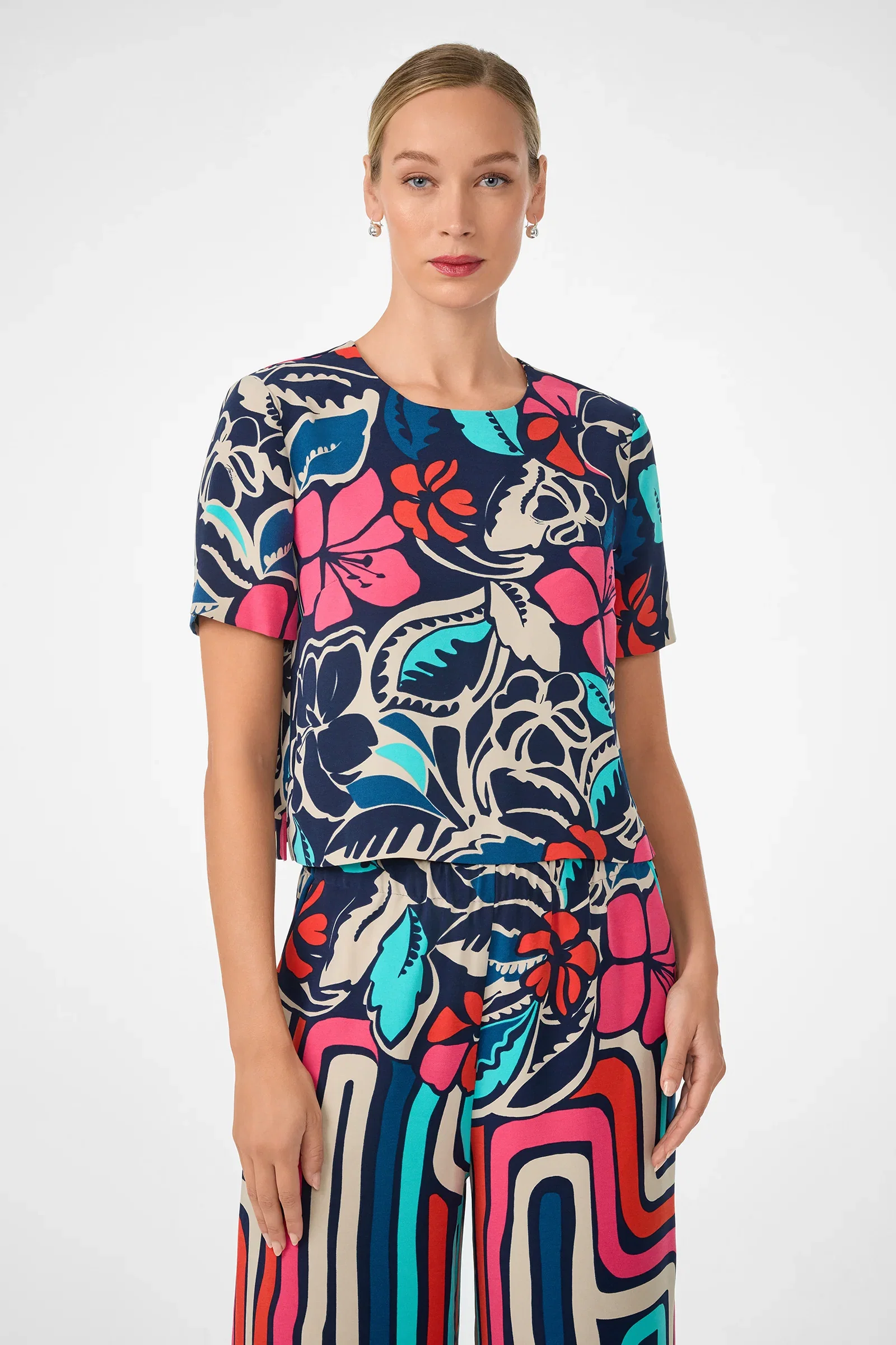 Image of Sitio Short-Sleeve Top