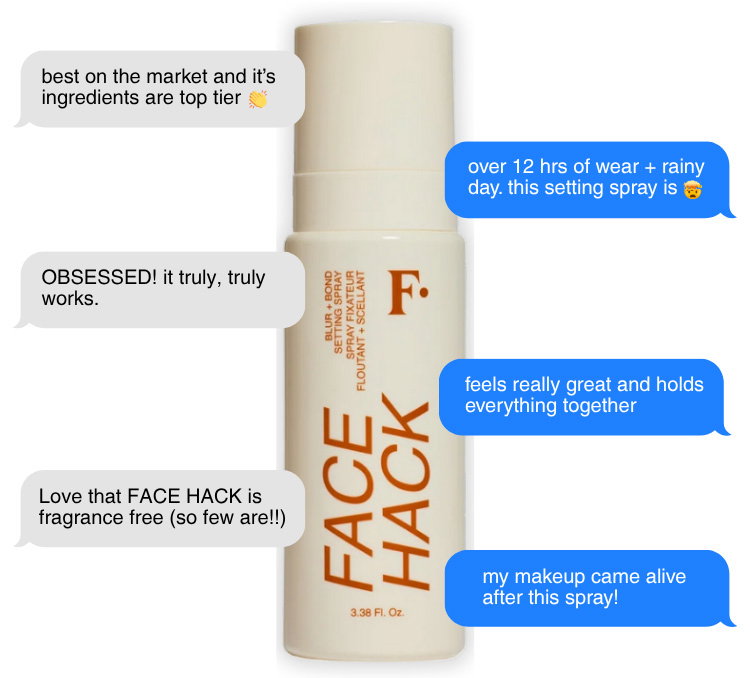 messages from customers who love their face hack