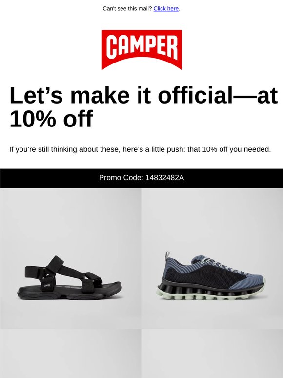 Your next favorite pair—now 10% off