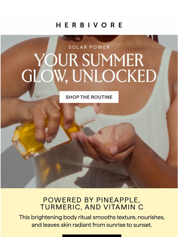 Glowy skin starts here