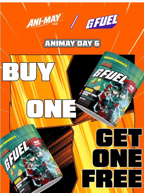 Buy 1, Get 1 FREE ends TOMORROW ⏳