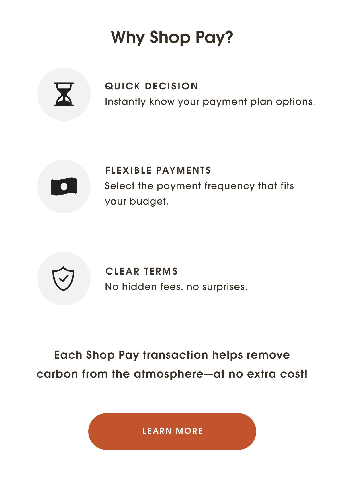 Shop Pay Perks