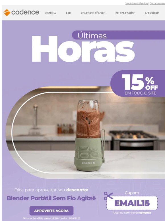 Tem Desconto?? TEMM! #ÚltimasHoras