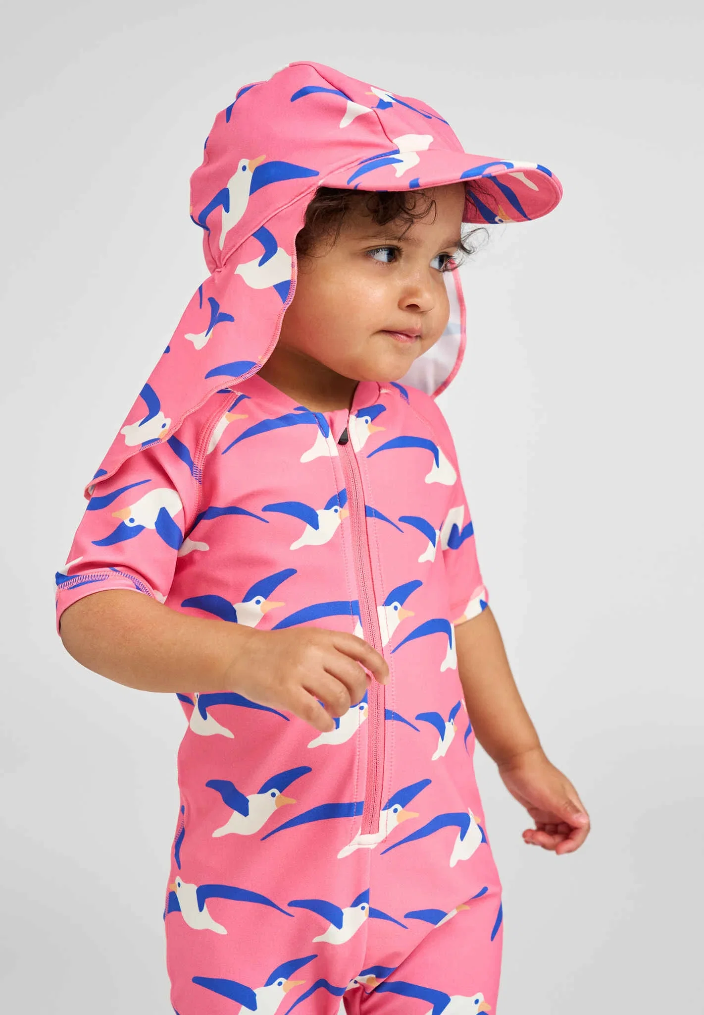 Kids' sun hat Mustekala