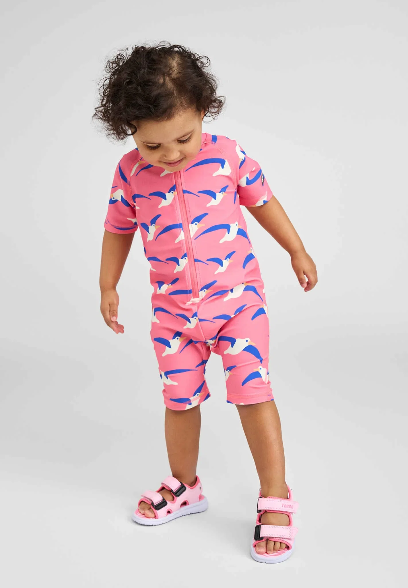 Toddlers' UV protective swimsuit Atlantti
