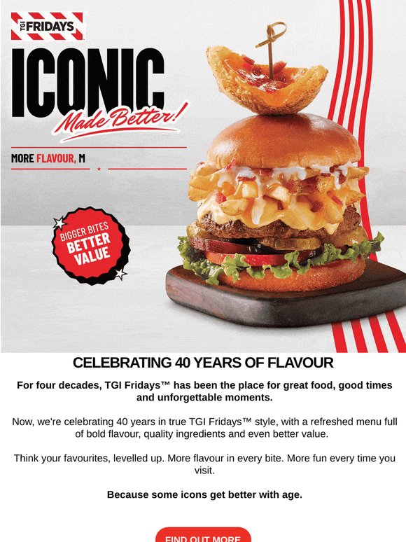 Celebrating 40 years of flavour