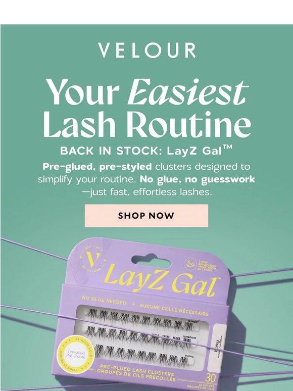 The easiest lashes everyone’s buying