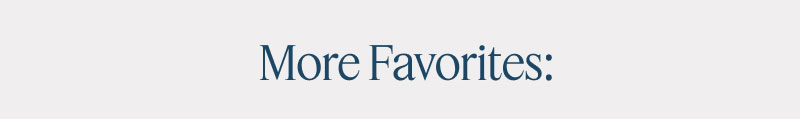 Shop Favorites