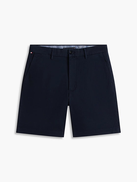 Denton Twill-Chino-Shorts mit 24 cm Schrittlänge