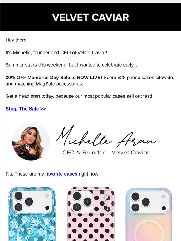 Early Access! 🎉 Memorial Day Sale