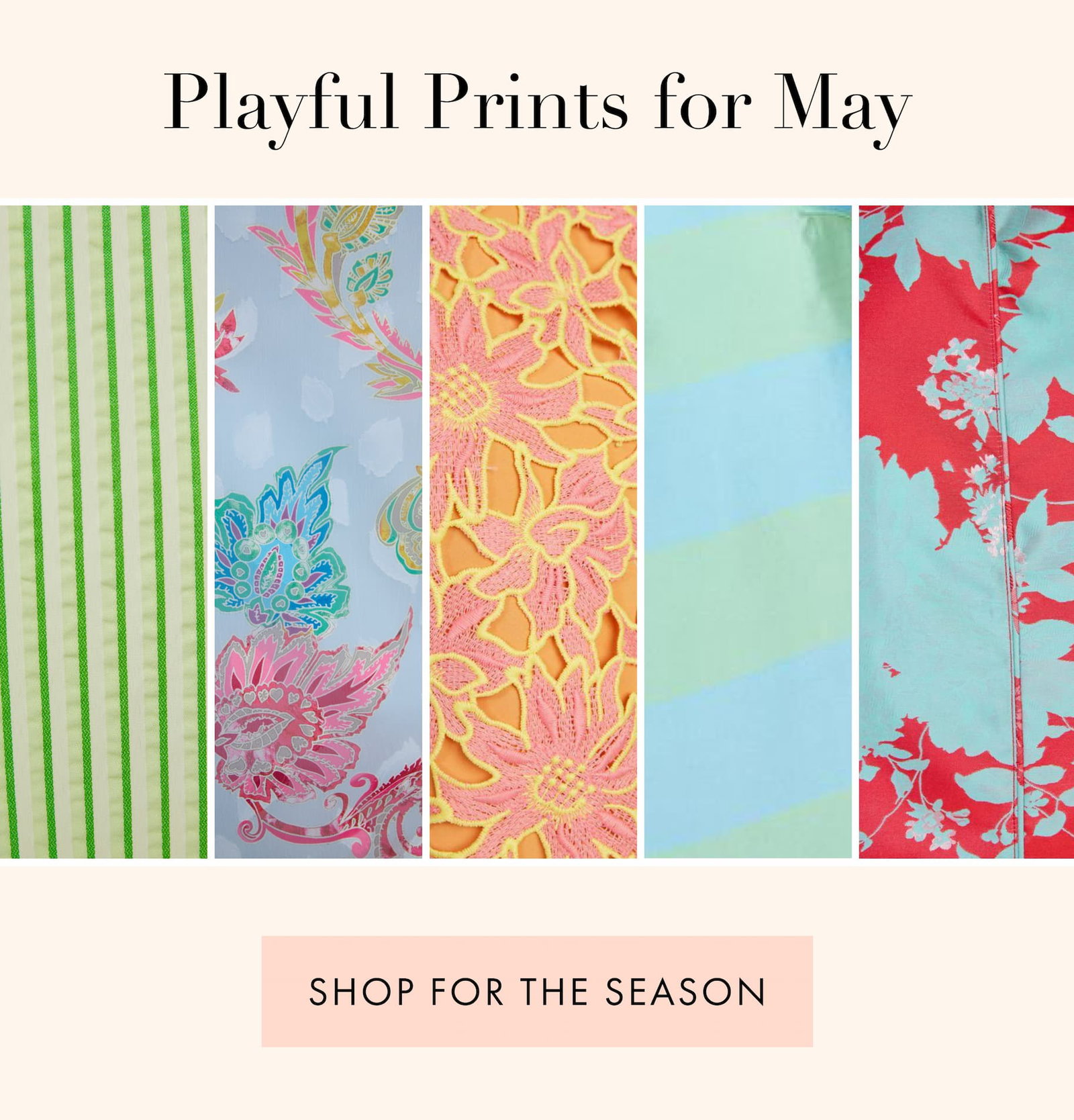 Playful Prints for May