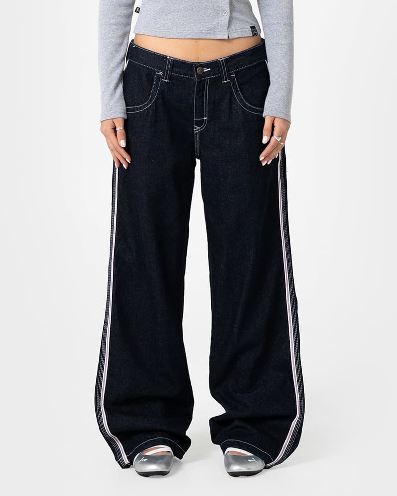 Flip Mommy Low Rise Baggy Jean