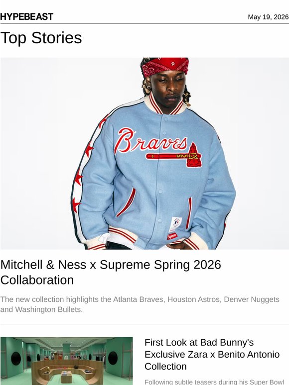 Supreme Drops MLB and NBA Gear ⚾🏀