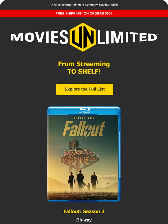 Save on Fallout: Season 2 and These Other Streaming Sensations!