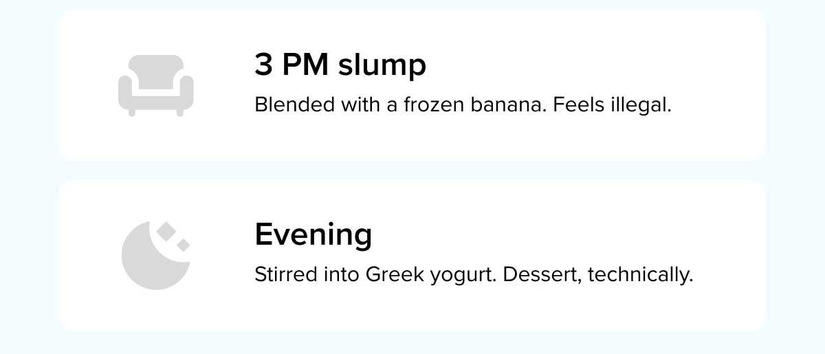 3 PM slump - Evening