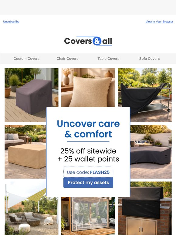 Protection & care your outdoors need