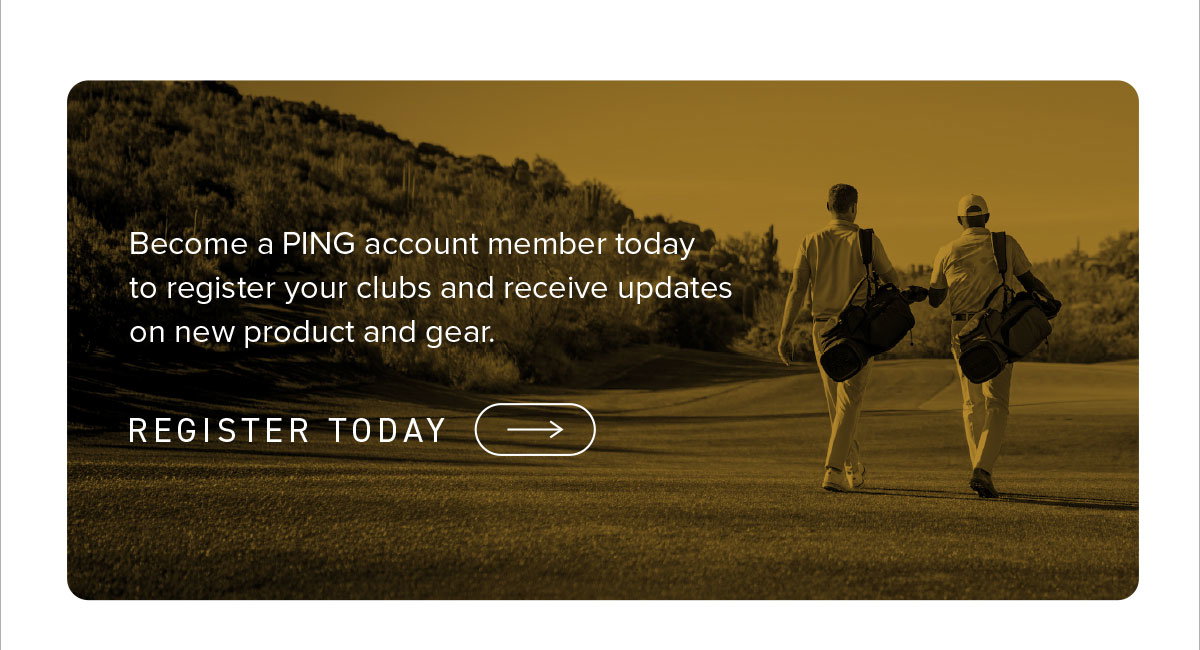 Woman swinging golf club. Become a PING account member today to register your clubs and receive updates on new products and gear. click to register today.