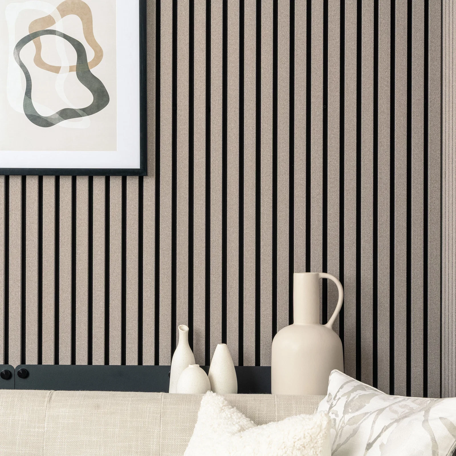 Image of Trepanel® Grey Fabric Acoustic Panels