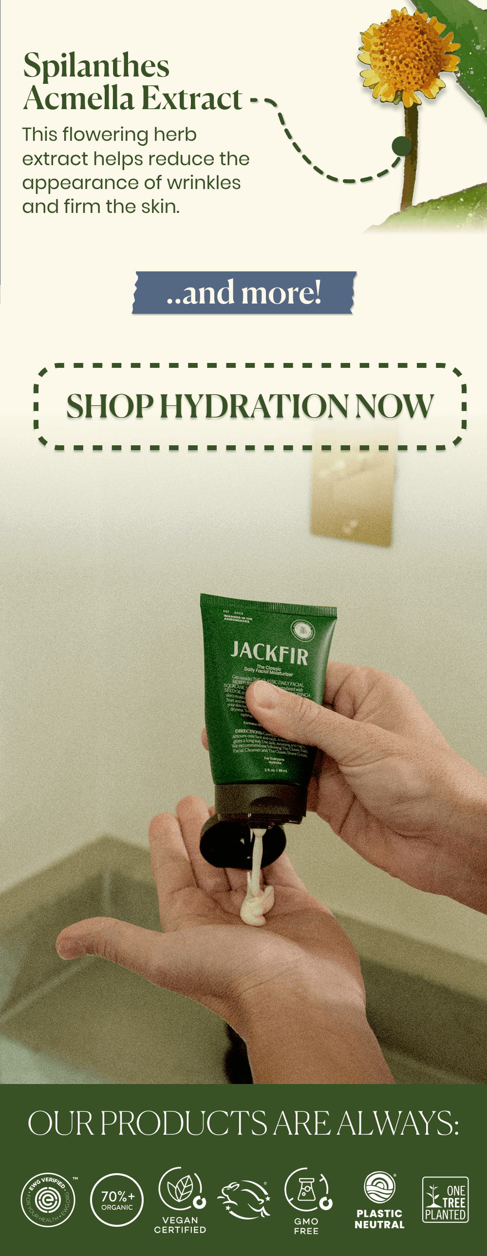 Jackfir Moisturizer